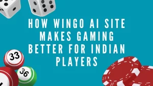 illustration text 'how wingo ai sitee makes gaming better for indian players'