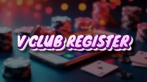 on image text "v club register"