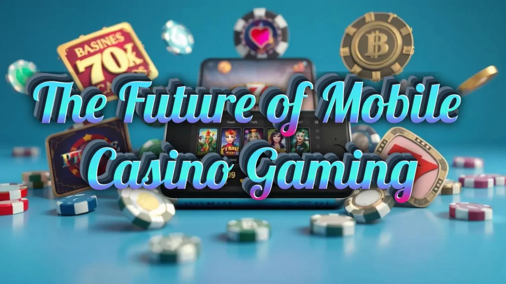 illustration text 'future of casino gaming'