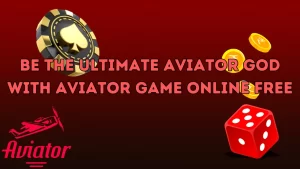 illustration text 'Be the Ultimate Aviator God with Aviator Game Online Free'